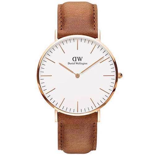 Image of Classic Durham rosa forgyldt quartz Herre ur fra Daniel Wellington, DW00100109